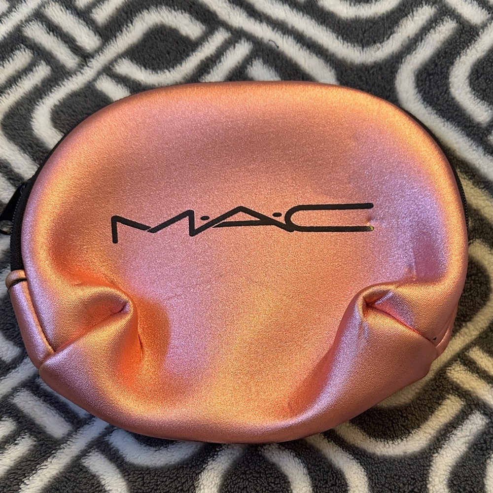 MAC Cosmetics Shimmering Peach Cosmetic Bag
